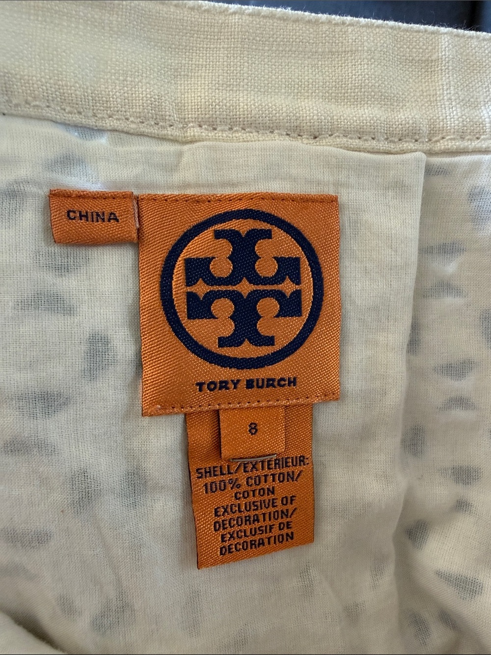 Tory Burch cotton lace eyelet skirt - Picture 5 of 10